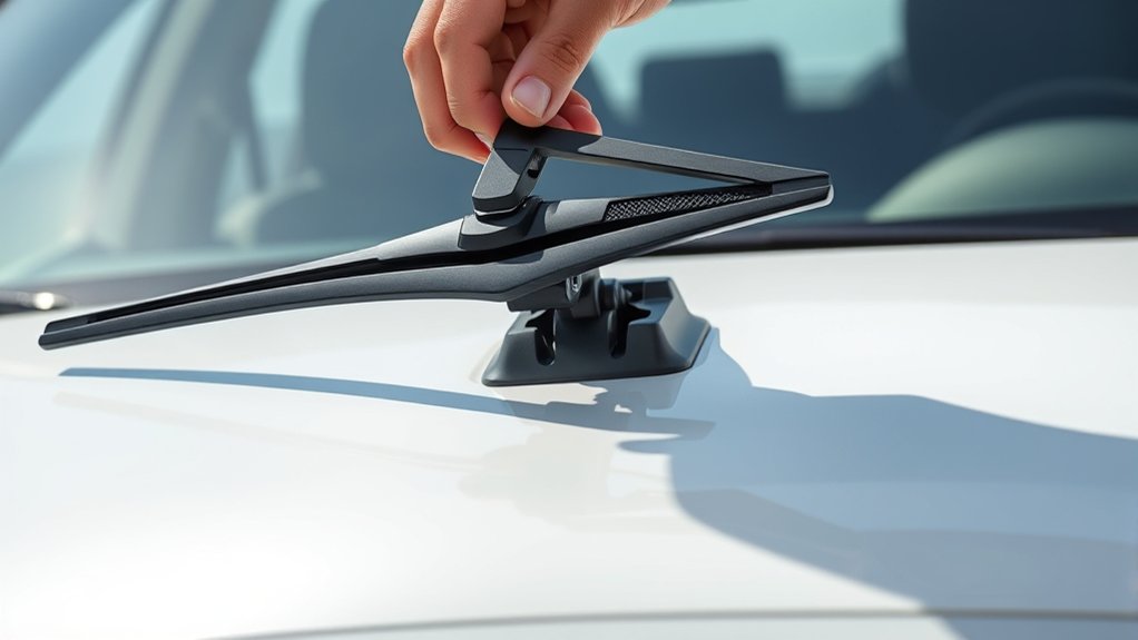 properly align wiper blade installation