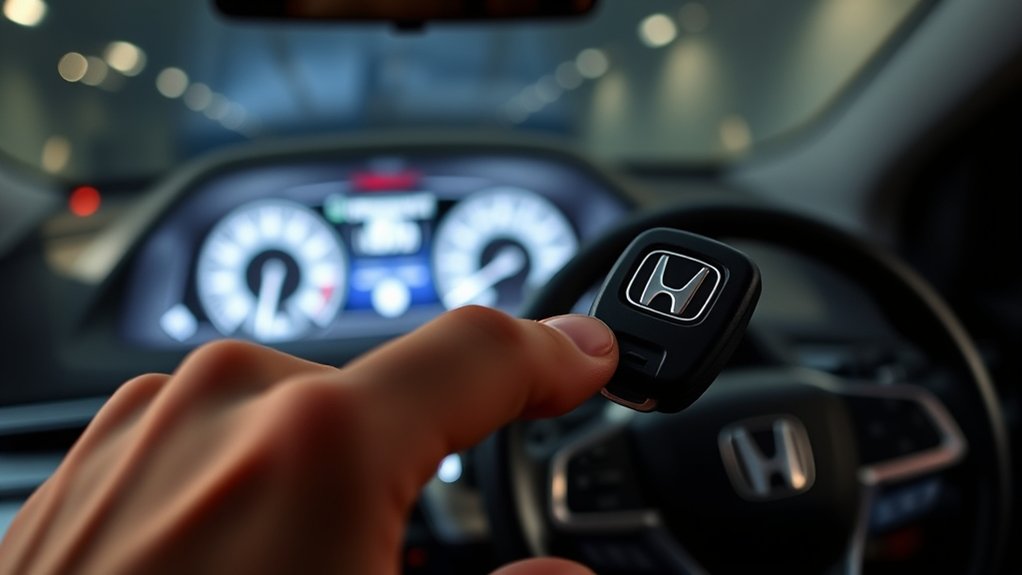 remote start troubleshooting for honda cr v