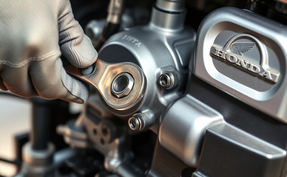 remove oil separator bar on honda 175