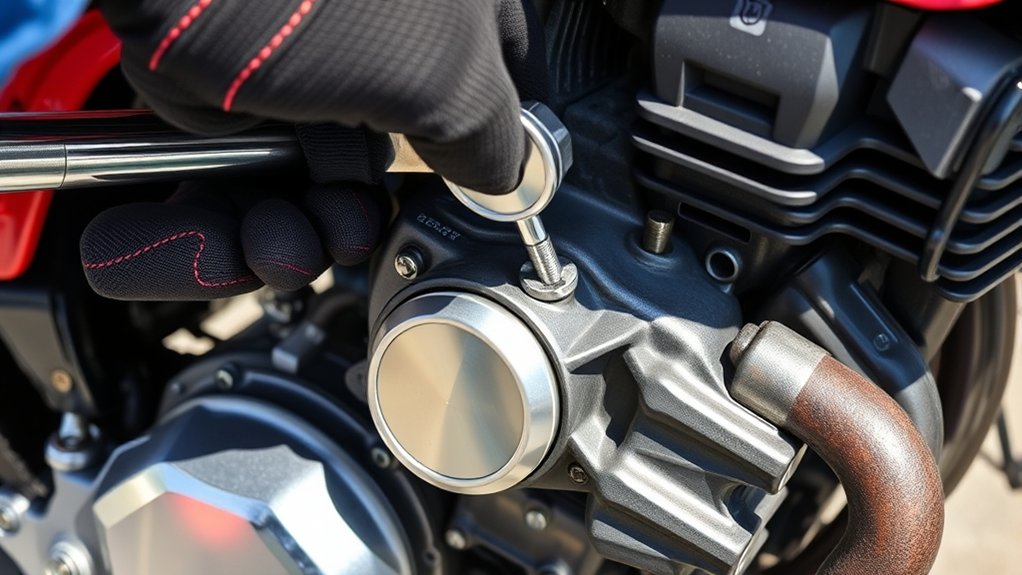 removing honda 175 oil separator bar