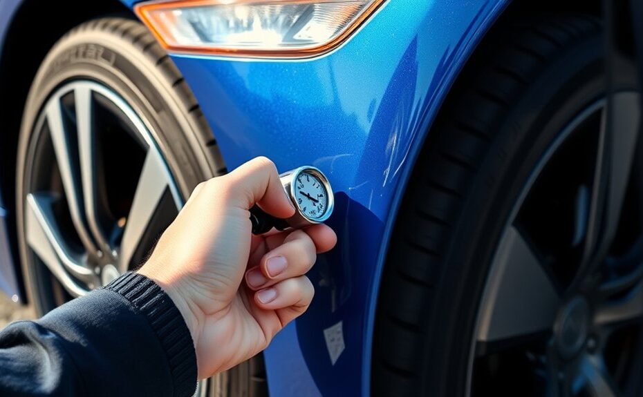 reset low tire pressure on civic