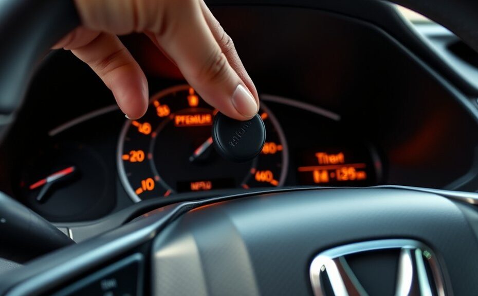 reset tire pressure light on honda cr v