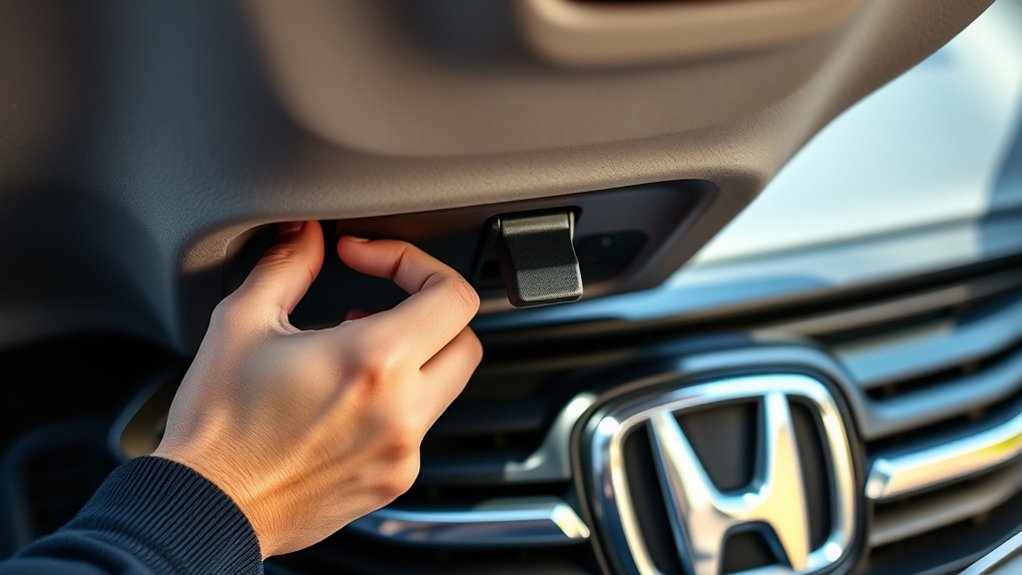safely lift secure hood rod