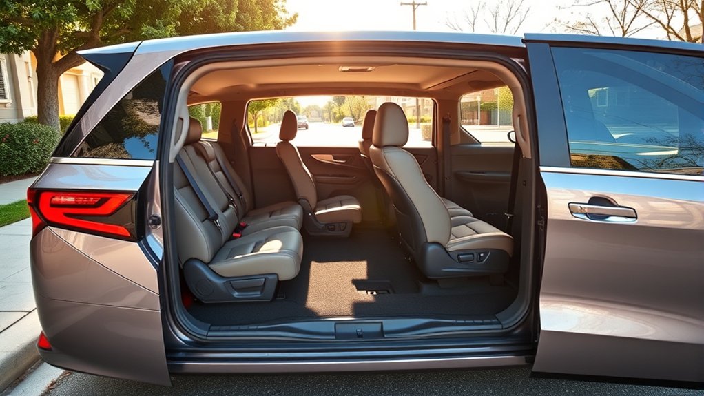 seven to eight seat family minivan performance