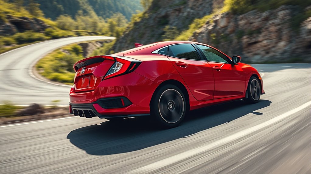 sharp balanced suspension and brakes