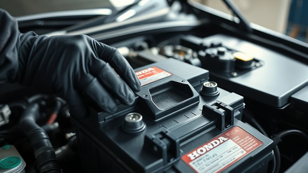 signs of honda battery wear