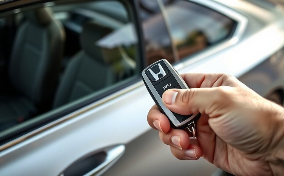starting honda accord without key fob