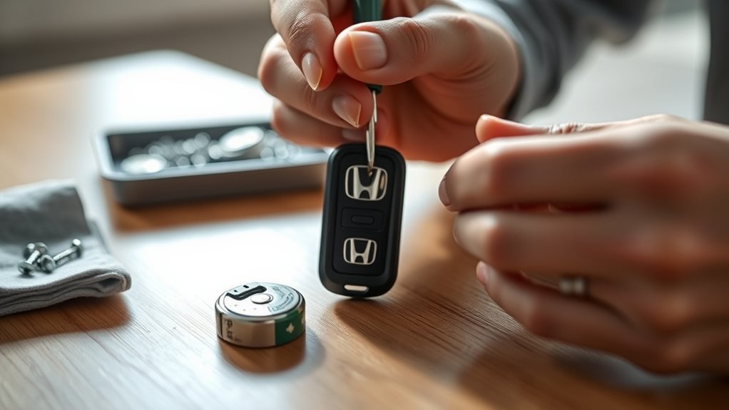 test test maintain honda fob