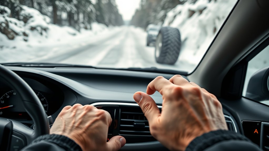 tire chains affect vtm 4 behavior